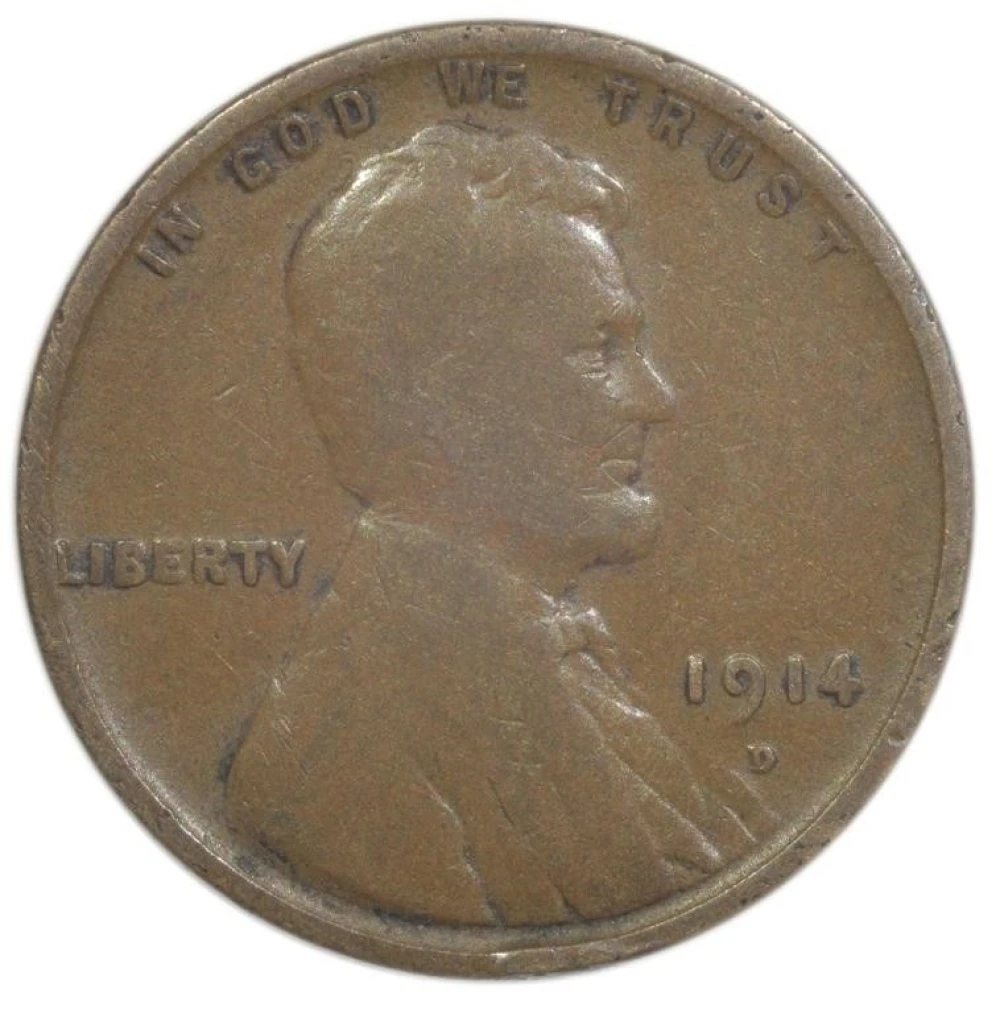 VG-8 1914-D Cent