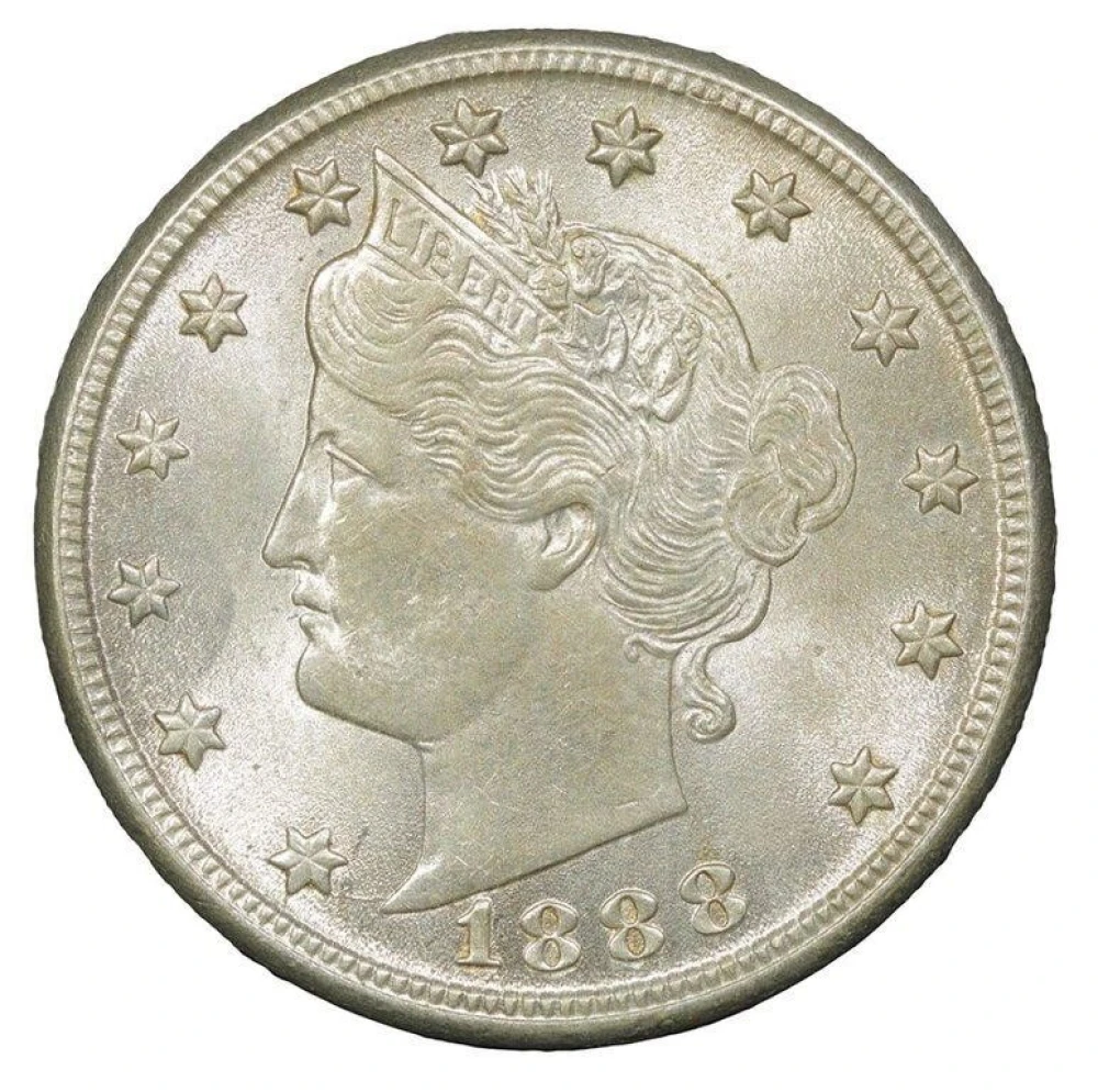 MS-60 1888 Nickel