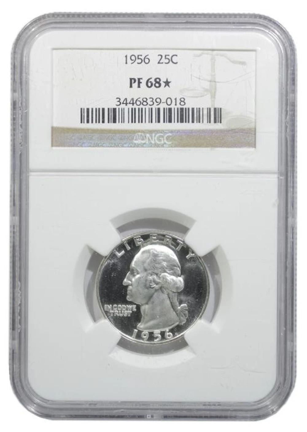 NGC Ultra High Grade Proof Washington Quarter Duo