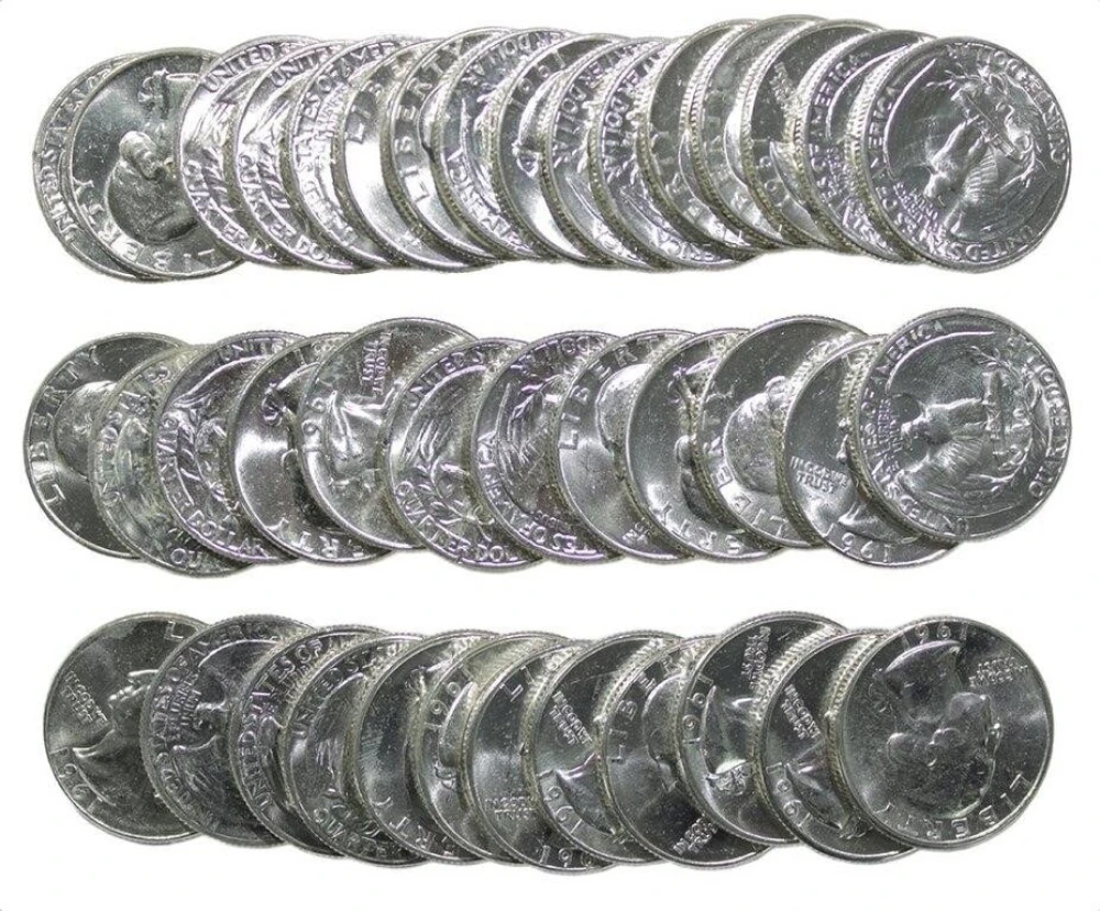BU Roll Of 1961 Quarters