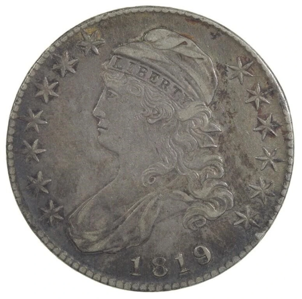 EF-40 1819 Half Dollar