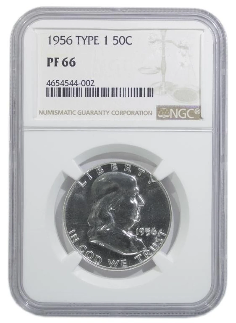 NGC Proof-66 1956 Half Dollar