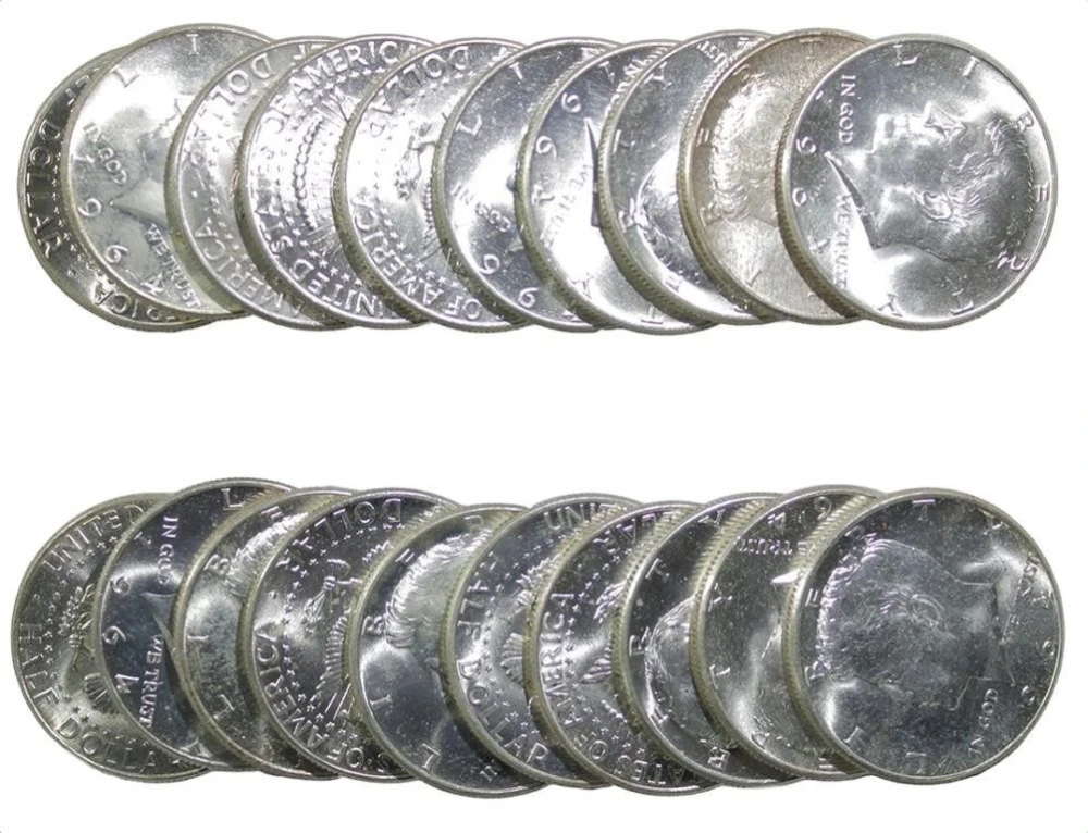 Choice 1964 Kennedy Half Roll