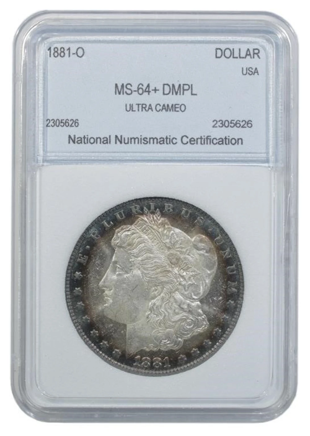 NNC MS-64 DMPL 1881-O Morgan Dollar