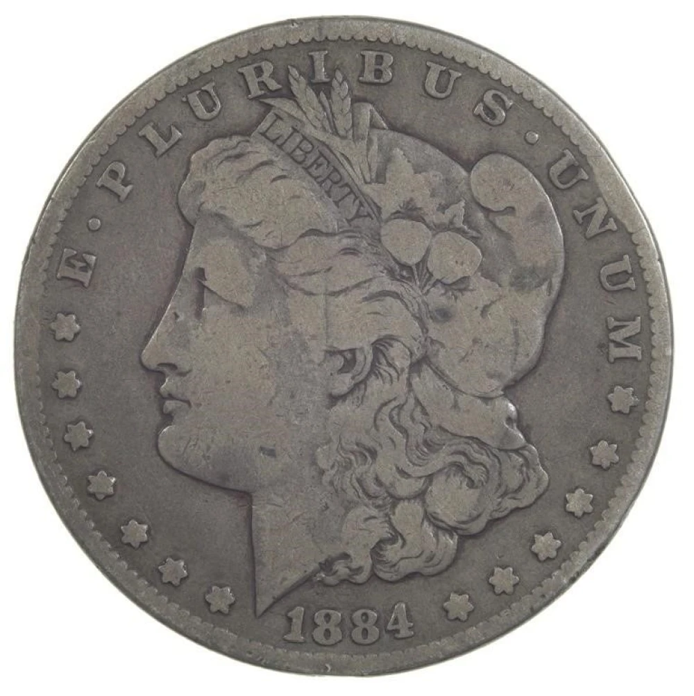 Fine Details 1884-CC Morgan $1