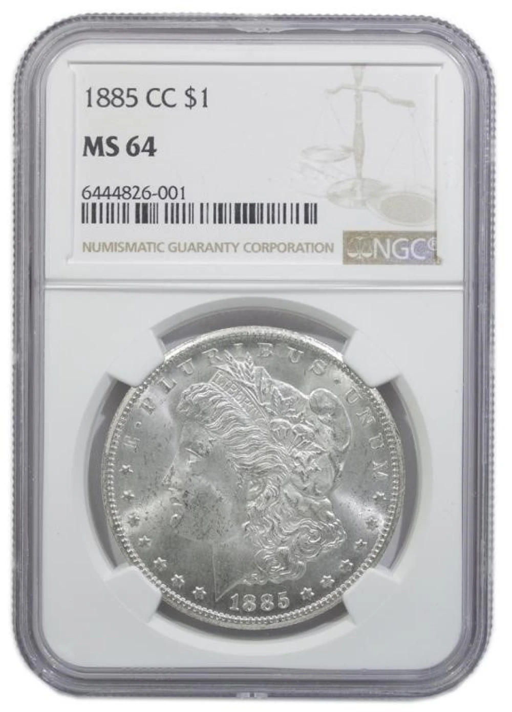 NGC MS-64 1885-CC Morgan Dollar
