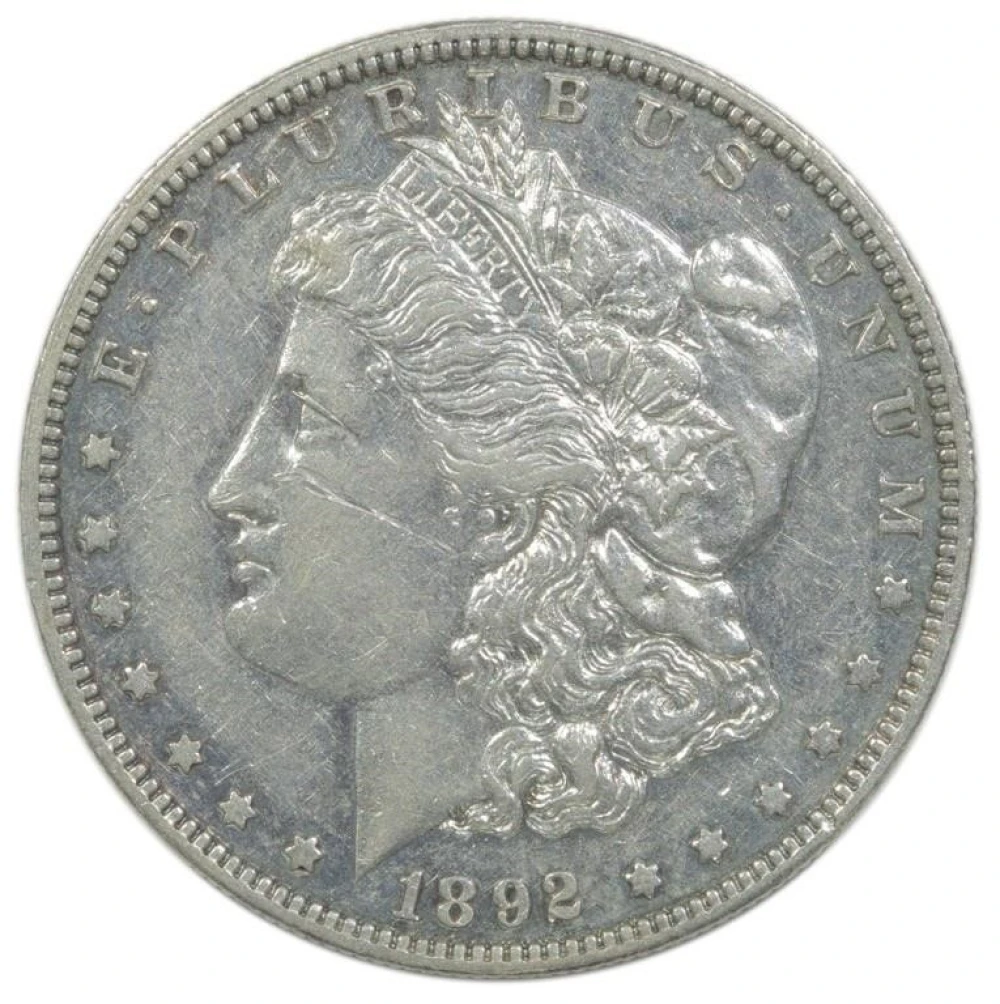 Proof-50 1892 Morgan $1