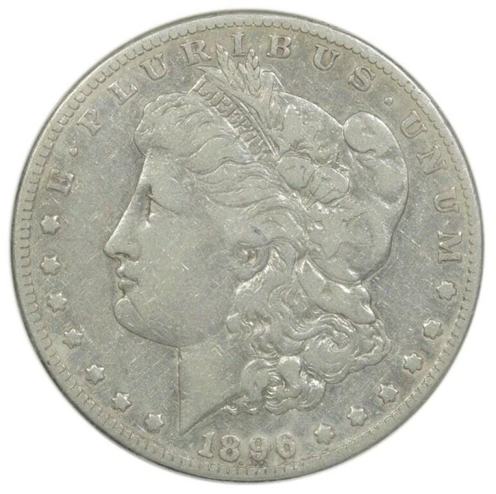 VF-20 1896-S Morgan Dollar