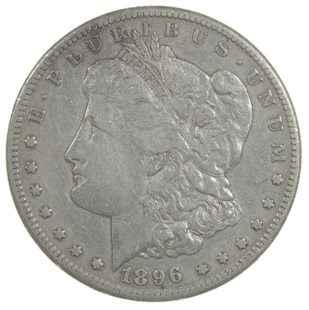 EF-40 1896-S Morgan $1