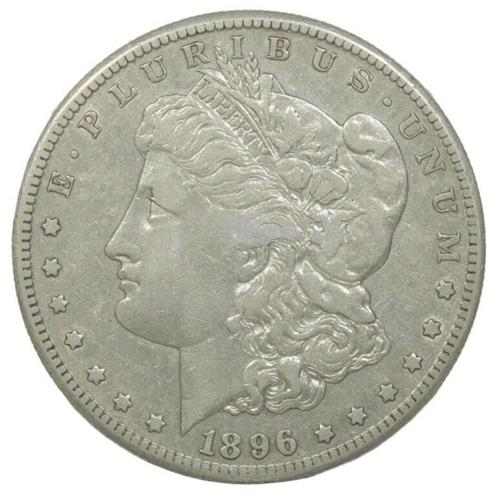 EF-40 or Finer 1896-S Morgan Dollar