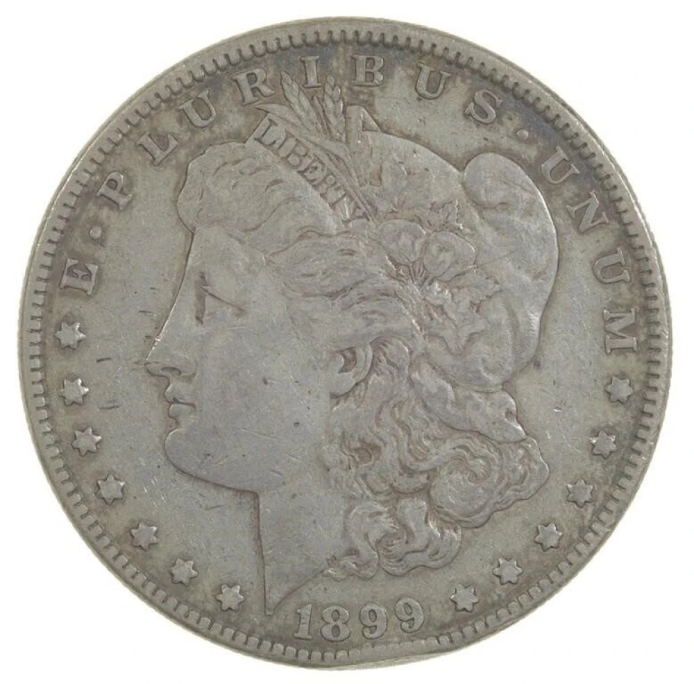 VF-30 1899 Morgan Dollar