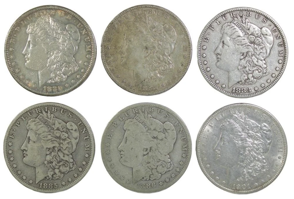 VG to AU Morgan Dollar Group