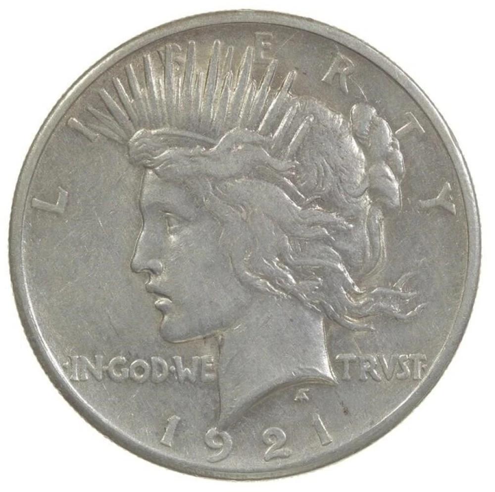 Choice EF-45 or Finer 1921 Peace $1