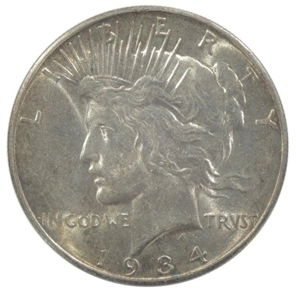 BU-60 1934-D Peace $1
