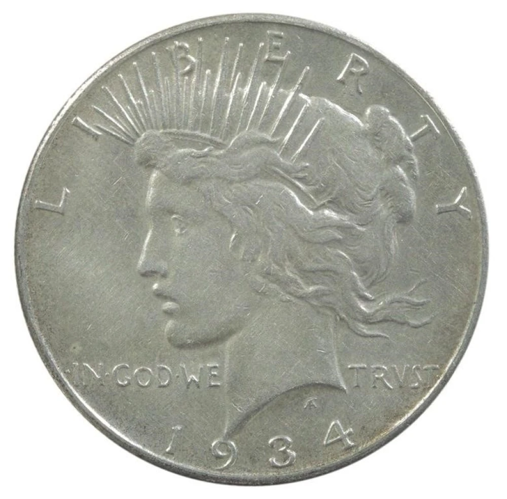 EF-45 1934-S Peace $1