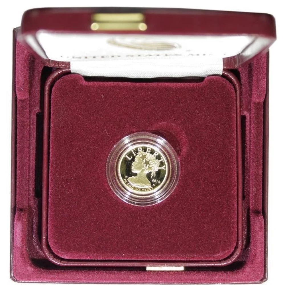 2018-W American Liberty 1/10th oz Gold Coin