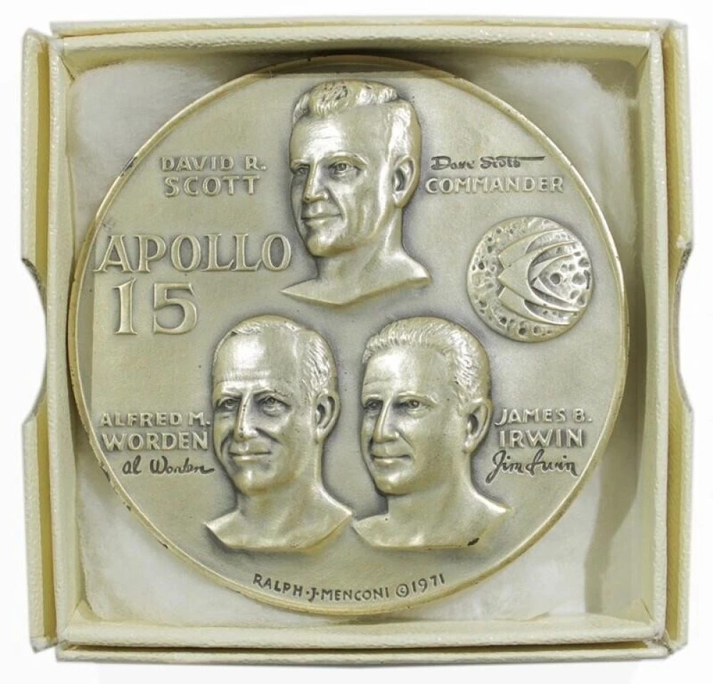 Apollo 15 Silver Medal