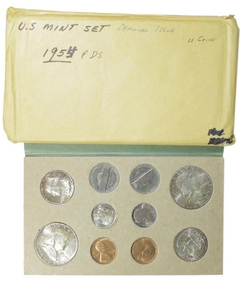 Choice to Gem 1954-PDS Mint Set