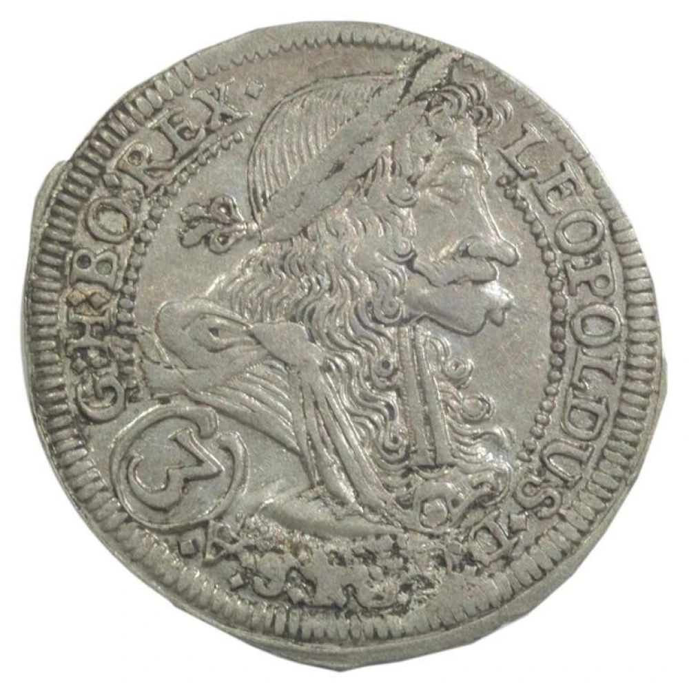 Austria. 1704 3 Kreuzer