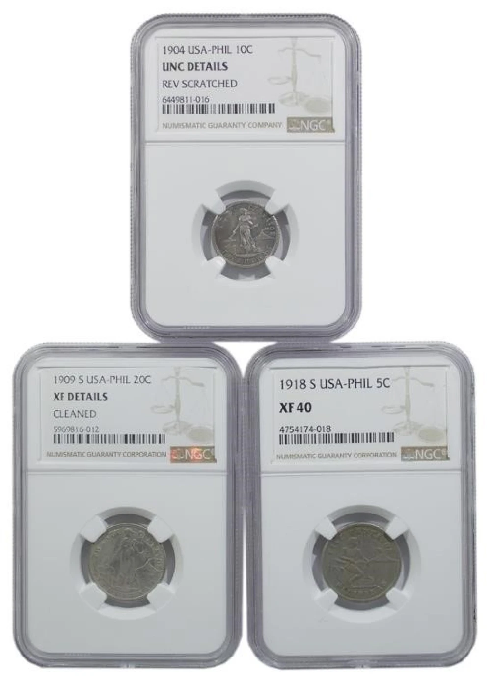 Philippines-USA Sovereignty Denomination Trio