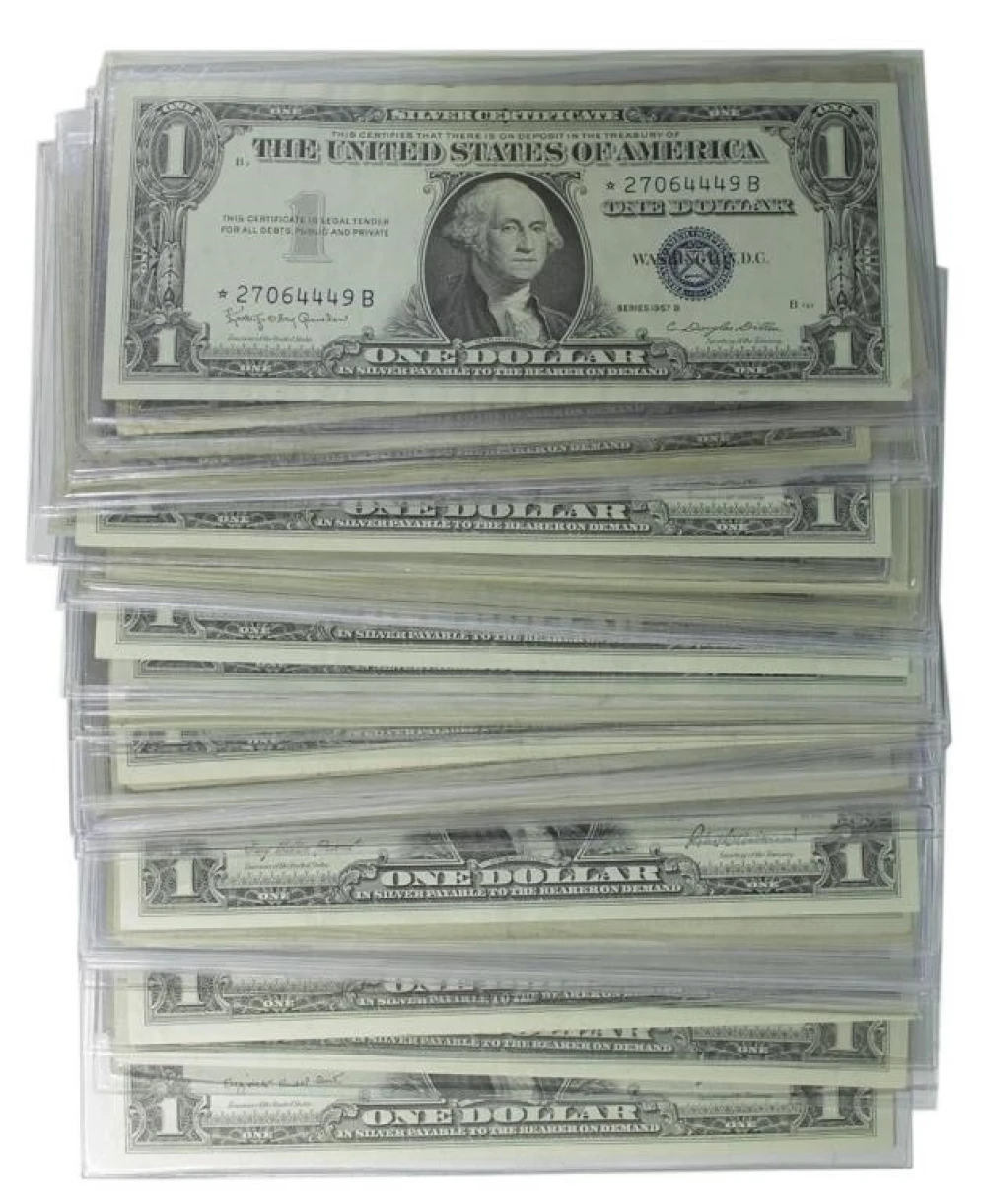Hoard of Silver Certificates