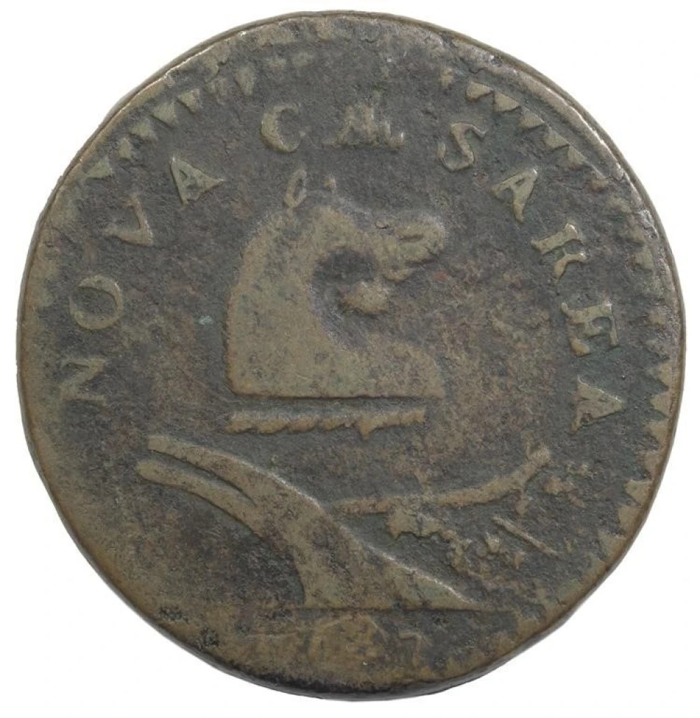 New Jersey. VF/VG 1787 Copper