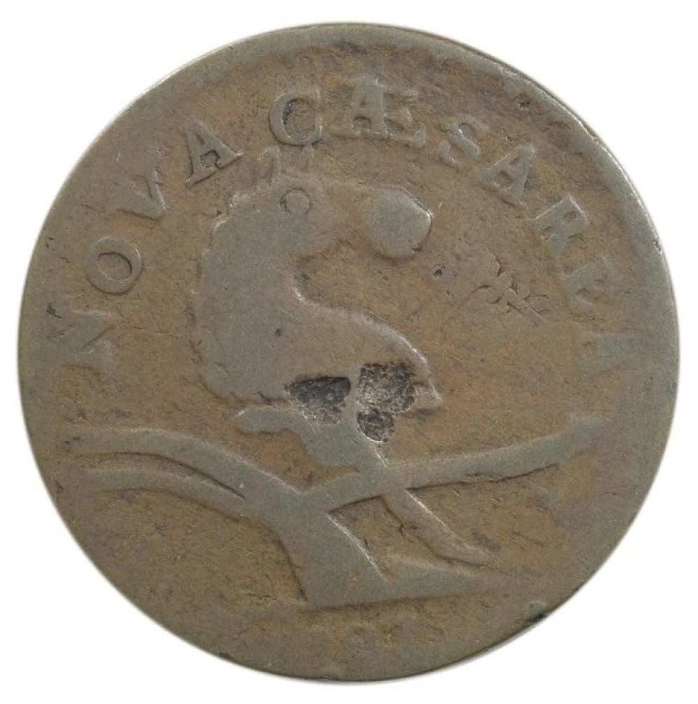 New Jersey. Fine 1787 Copper