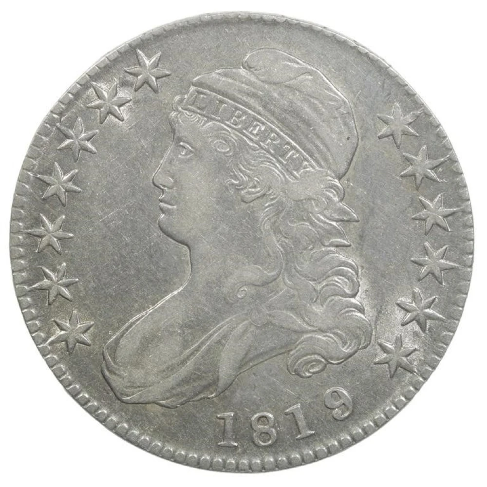EF-45 1819/8 Bust Half Dollar