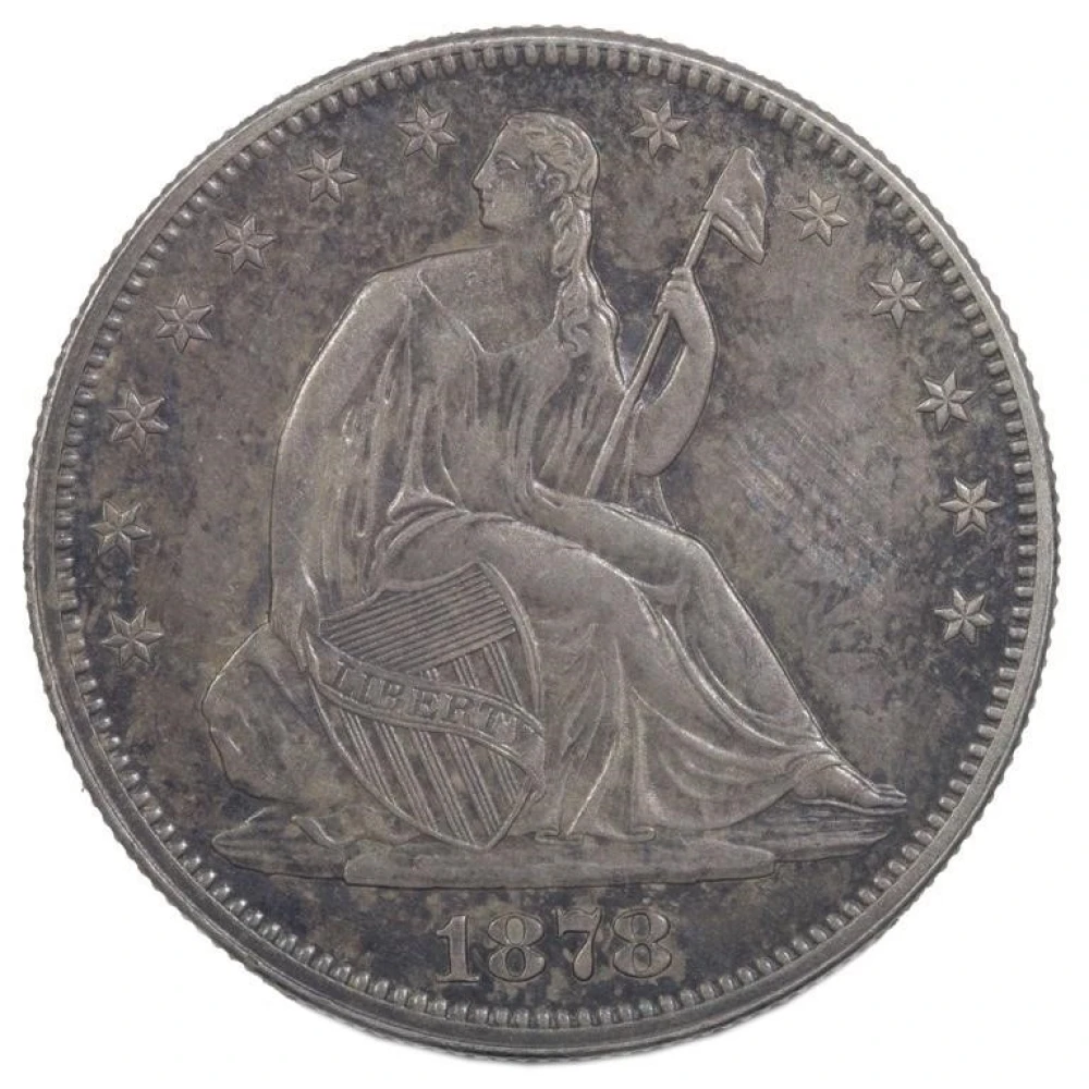 Proof-62 1878 Half Dollar