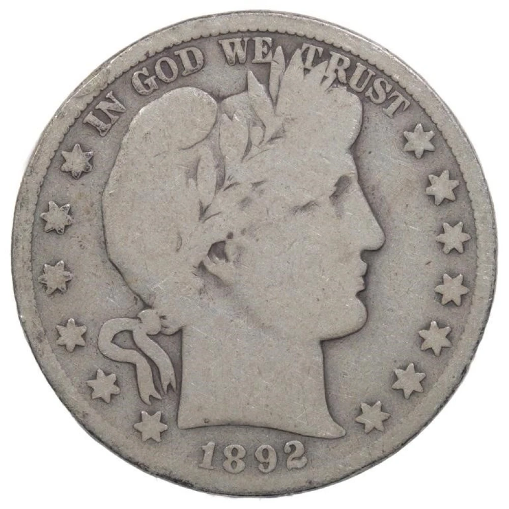AG-3 1892-S Half Dollar