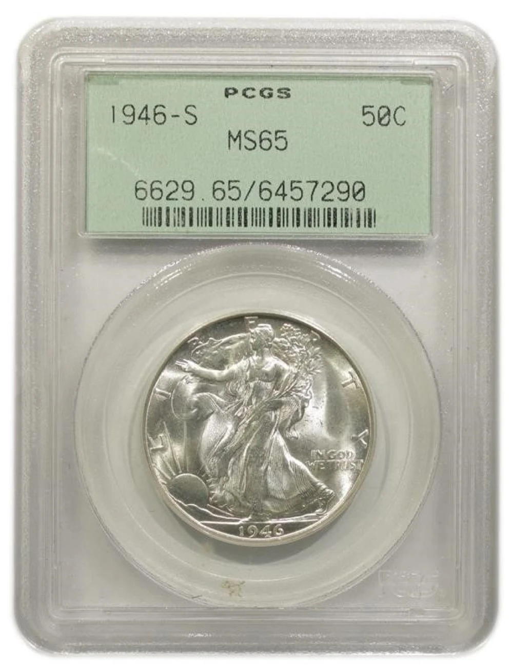 PCGS MS-65 1946-S Half Dollar