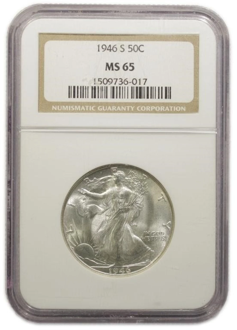 NGC MS-65 1946-S Half Dollar