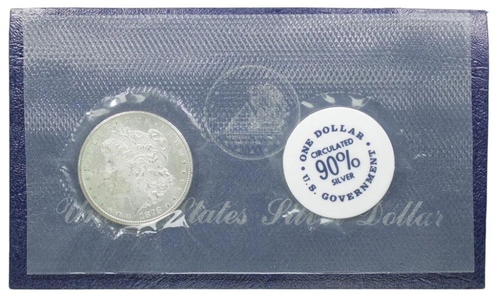 Unc 1878-CC Morgan $1 in GSA Softpack