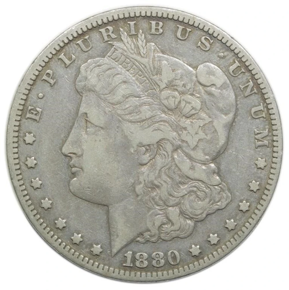 VF-25 1880-CC Morgan Dollar