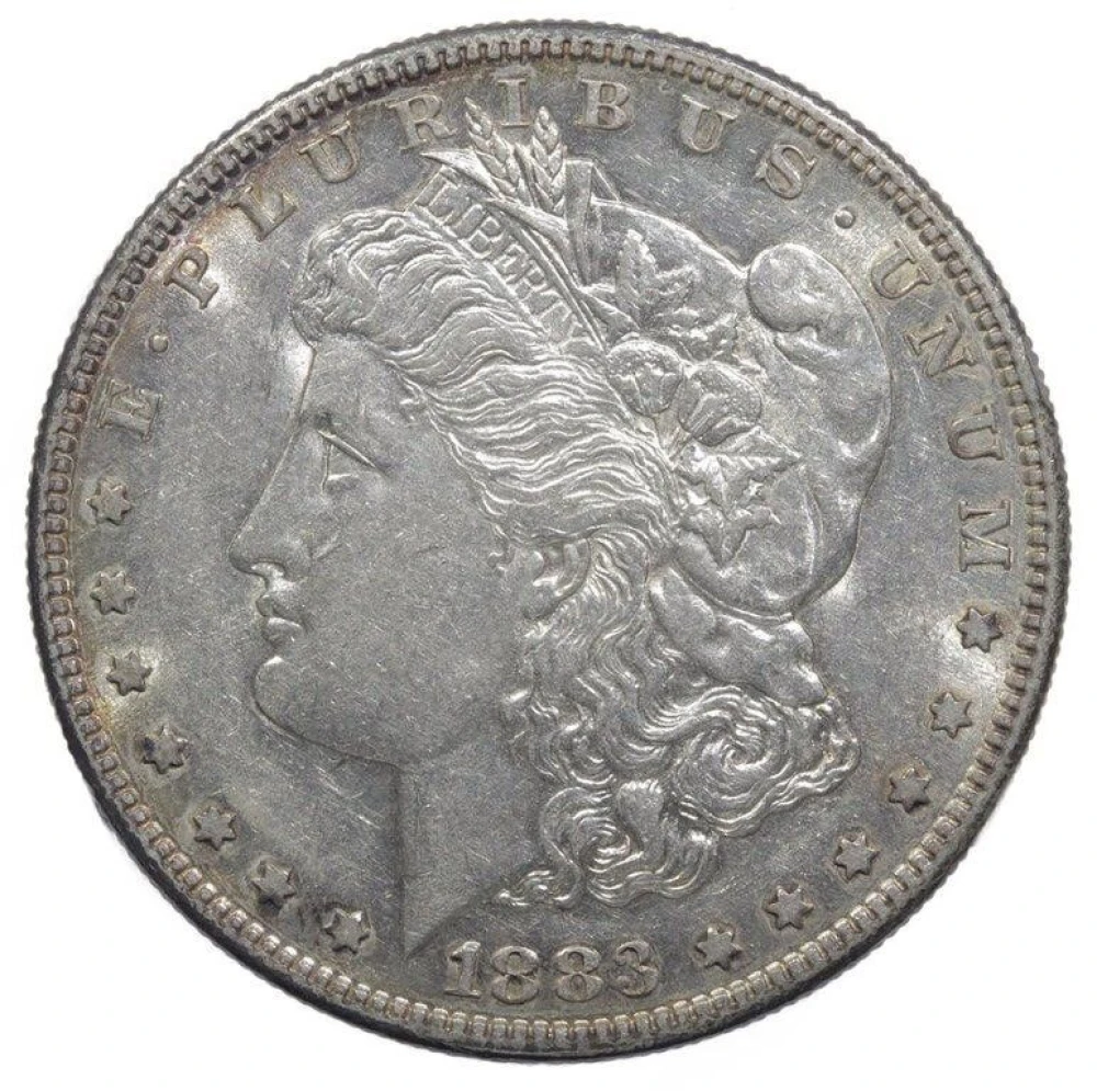AU-50 or Finer 1883-S Morgan Dollar