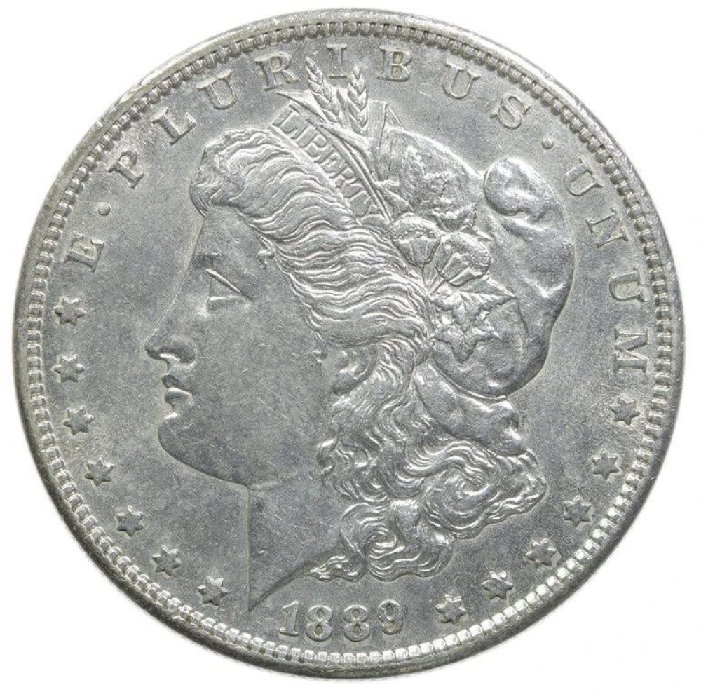 Unc Details 1889-S Morgan $1