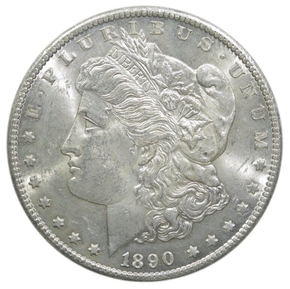 MS-62 1890-CC Morgan $1