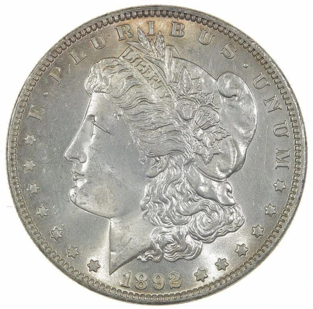 MS-63 1892 Morgan $1