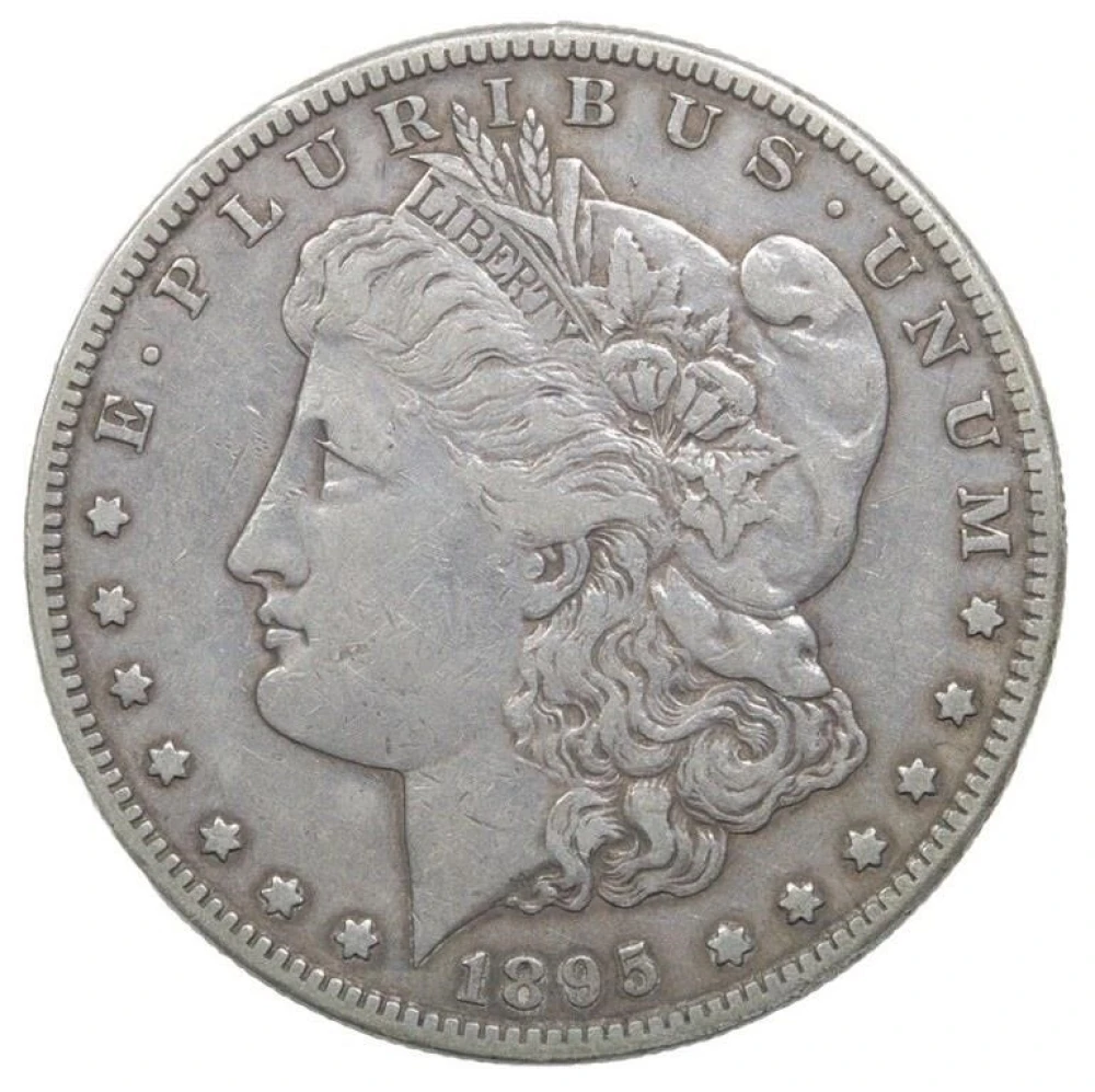 EF-40 1895-S Morgan $1