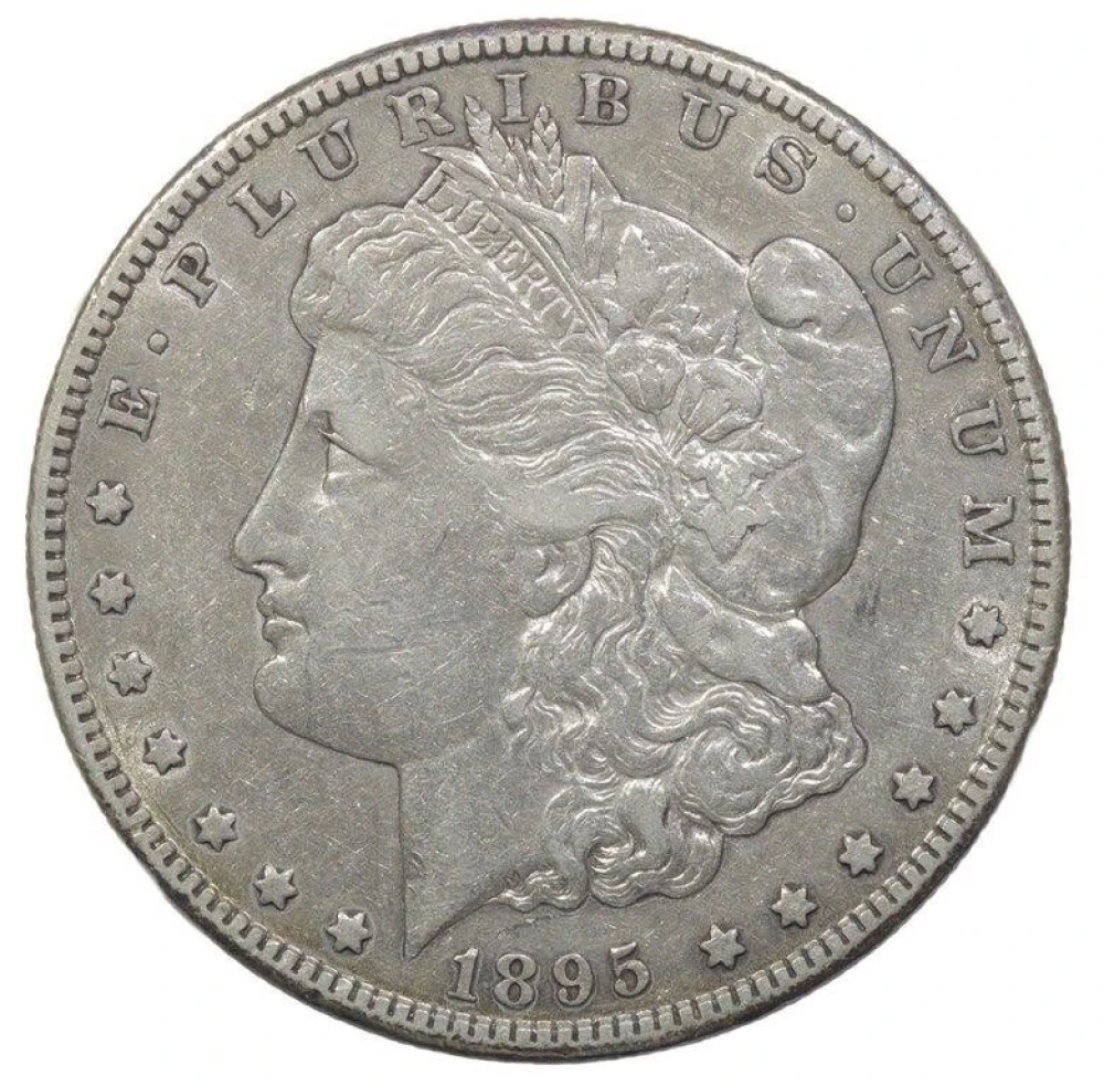 EF-45 1895-S Morgan Dollar