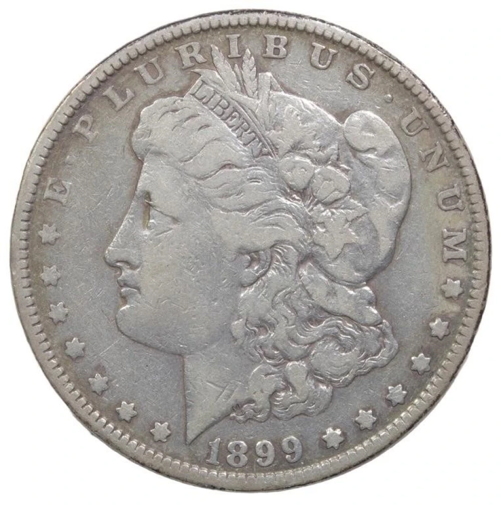 VF-20 1899 Morgan Dollar