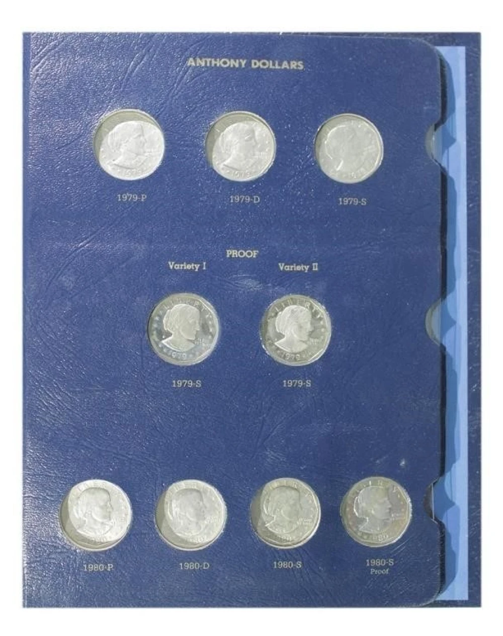 Complete Anthony Dollars Set 1979-1981