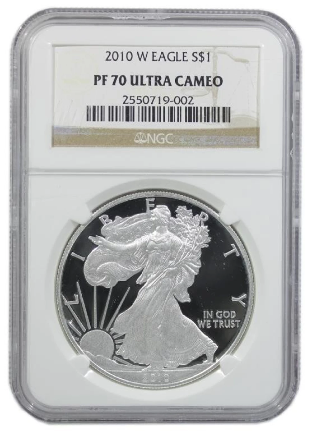 2010-W NGC PF-70 Ultra Cameo Silver Eagle