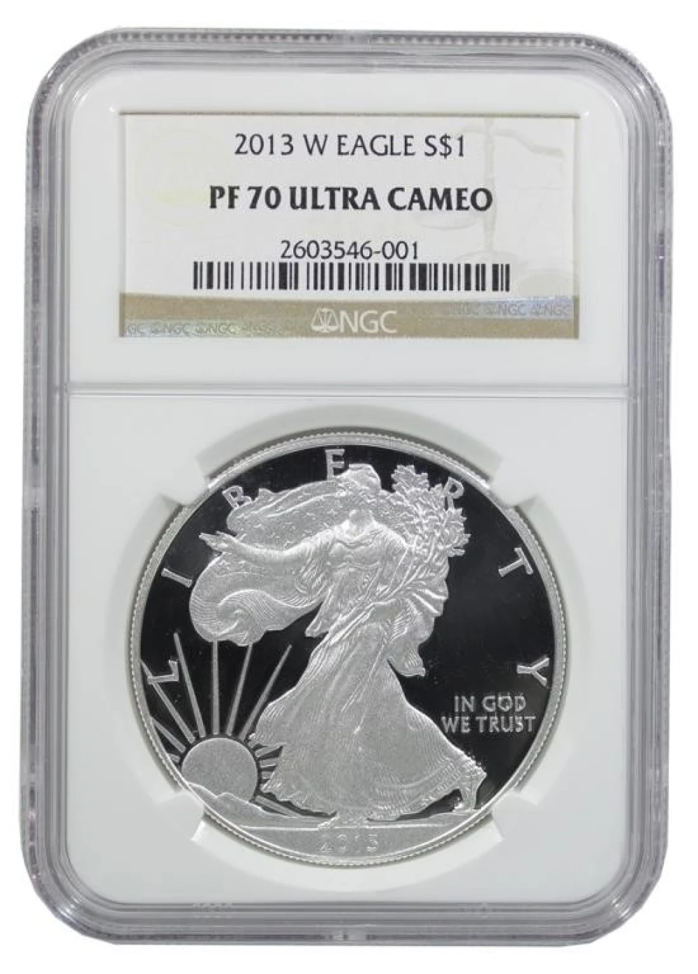 2013-W NGC PF-70 Ultra Cameo Silver Eagle