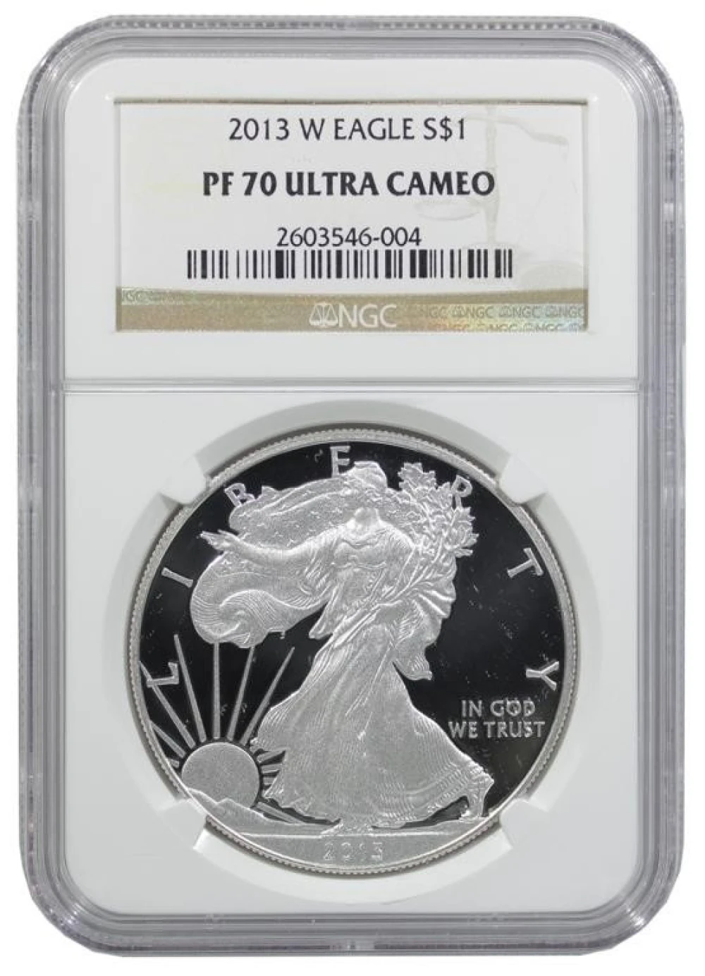 A 2nd 2013-W NGC PF-70 Ultra Cameo Silver Eagle