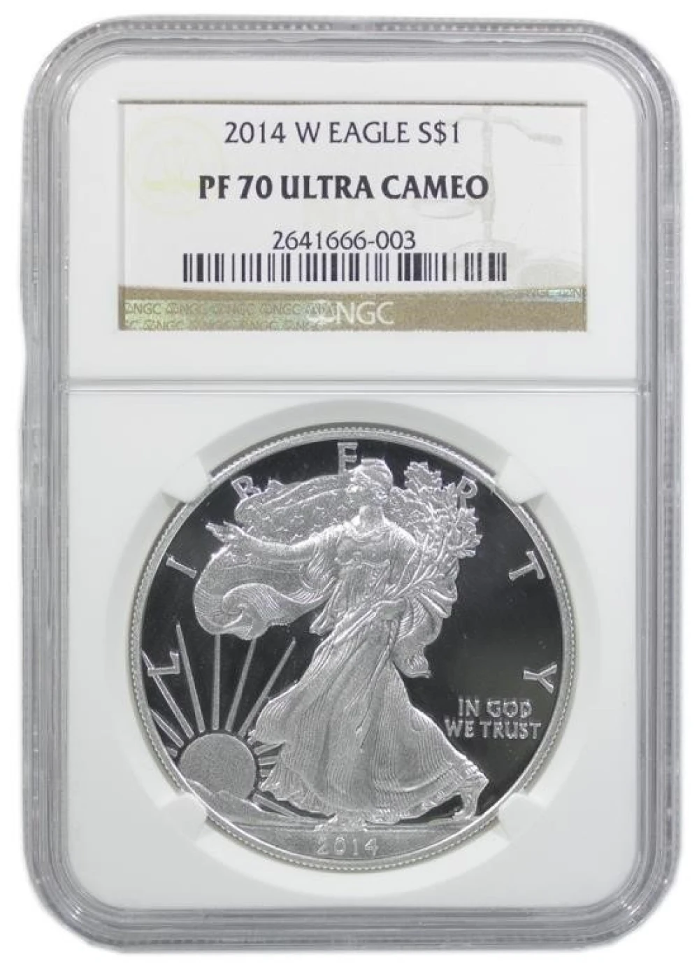 2014-W NGC PF-70 Ultra Cameo Silver Eagle
