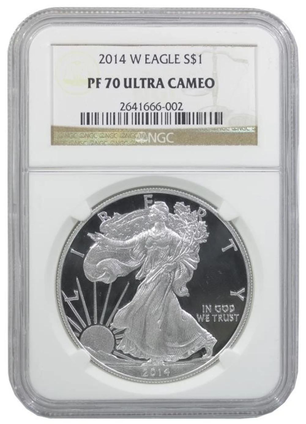 A 2nd 2014-W NGC PF-70 Ultra Cameo Silver Eagle