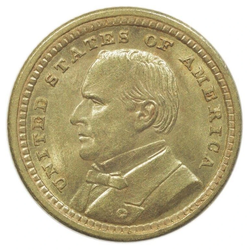 MS-63 1903 McKinley Gold Commemorative $1