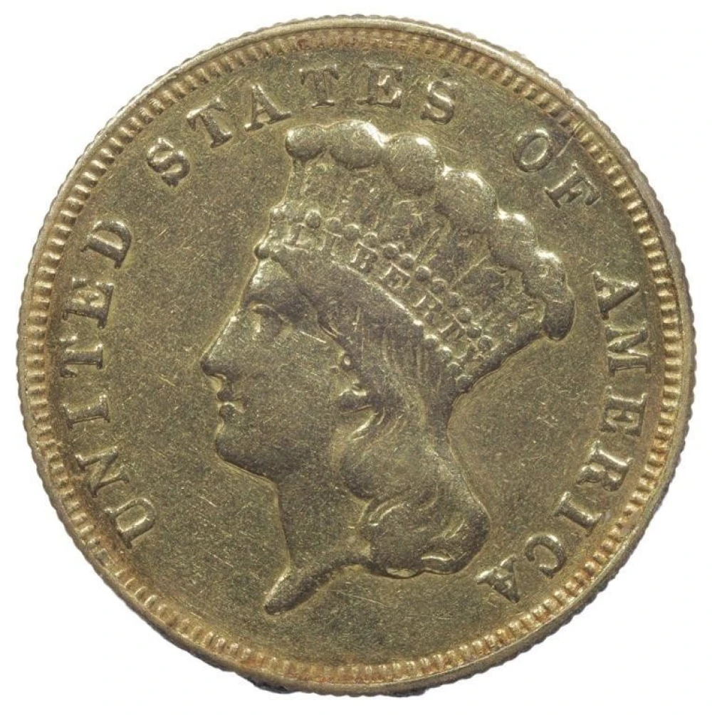 Ex Jewelry 1874 Gold $3
