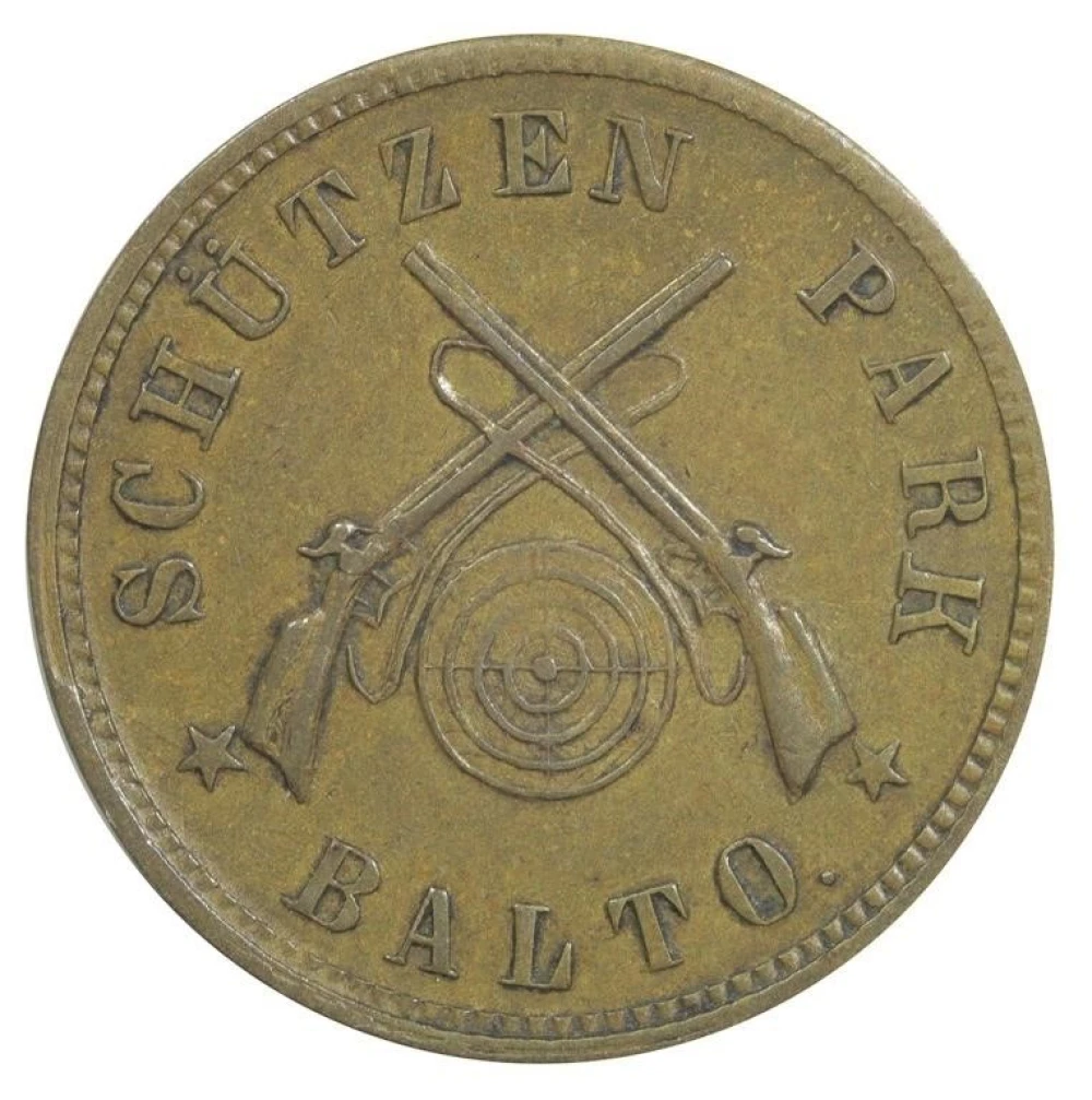 Maryland. Baltimore. (1870s) Schutzen Park "10"